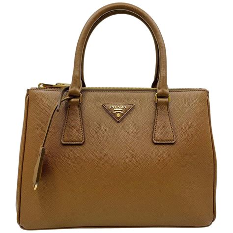 prada cannella bag|PRADA Saffiano Large Galleria Double Zip Tote Cannella .